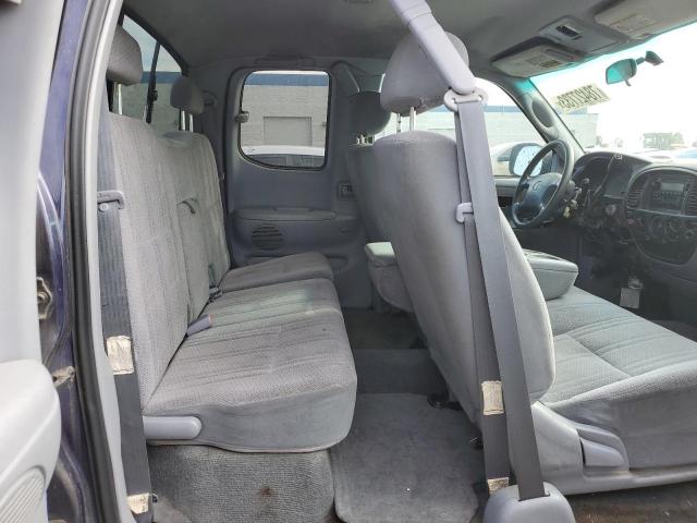 5TBRT3415YS055211 - 2000 TOYOTA TUNDRA ACCESS CAB ლურჯი ფოტო 10