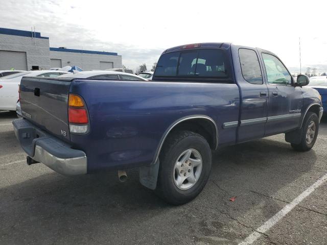 5TBRT3415YS055211 - 2000 TOYOTA TUNDRA ACCESS CAB ლურჯი ფოტო 3
