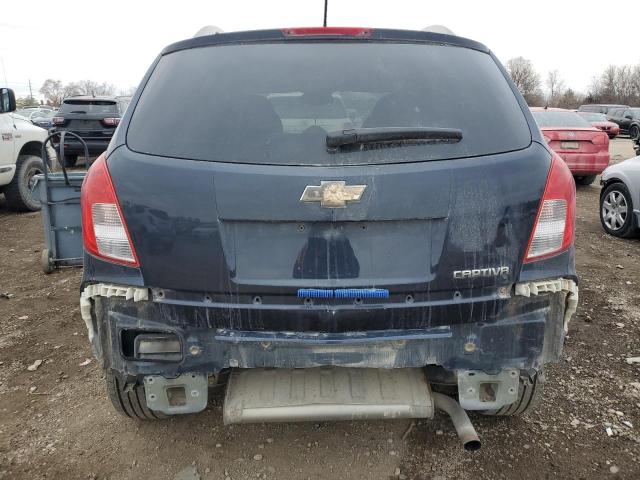 3GNAL3EK2ES651421 - 2014 CHEVROLET CAPTIVA LT BLUE photo 6