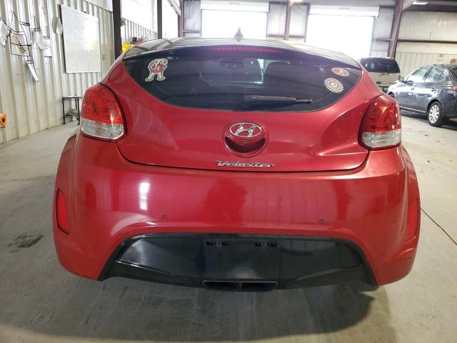 KMHTC6ADXFU237228 - 2015 HYUNDAI VELOSTER RED photo 6