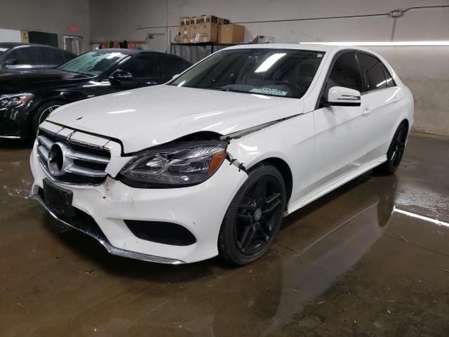 WDDHF8JB1EB062752 - 2014 MERCEDES-BENZ E 350 4MATIC WHITE photo 1