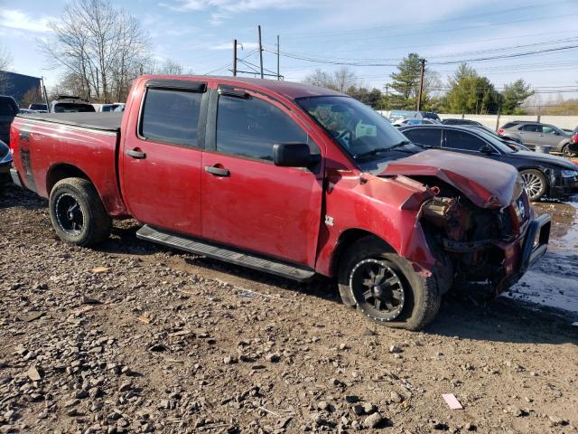 1N6AA07B54N574088 - 2004 NISSAN TITAN XE RED photo 4