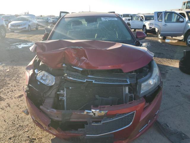 1G1PC5SB7D7124953 - 2013 CHEVROLET CRUZE LT MAROON photo 5