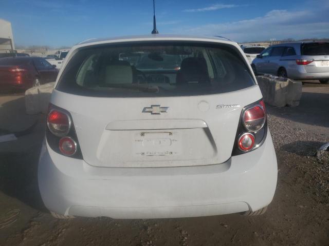 1G1JA6SH9D4226990 - 2013 CHEVROLET SONIC LS WHITE photo 6