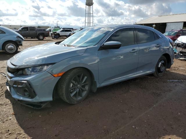 SHHFK7H64LU204861 - 2020 HONDA CIVIC EX BLUE photo 1