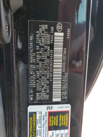 4T1BF3EK3BU649429 - 2011 TOYOTA CAMRY BASE 黑色 照片 13