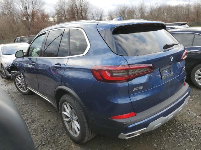 5UXCR6C0XP9P78781 - 2023 BMW X5 XDRIVE40I BLUE photo 2