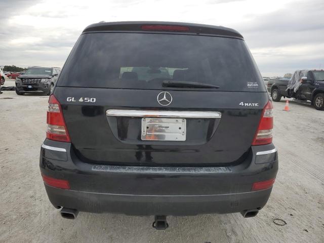 4JGBF71E98A403468 - 2008 MERCEDES-BENZ GL 450 4MATIC BLACK photo 6