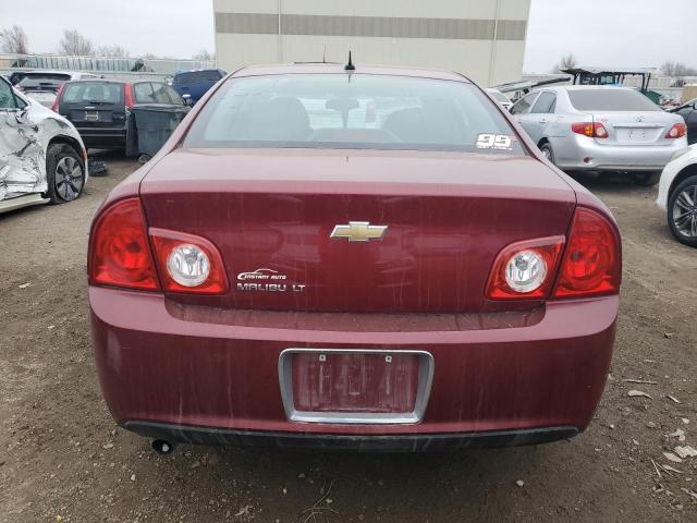 1G1ZD5EB7AF232654 - 2010 CHEVROLET MALIBU 2LT RED photo 6