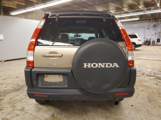 SHSRD78876U406990 - 2006 HONDA CR-V EX GOLD photo 6