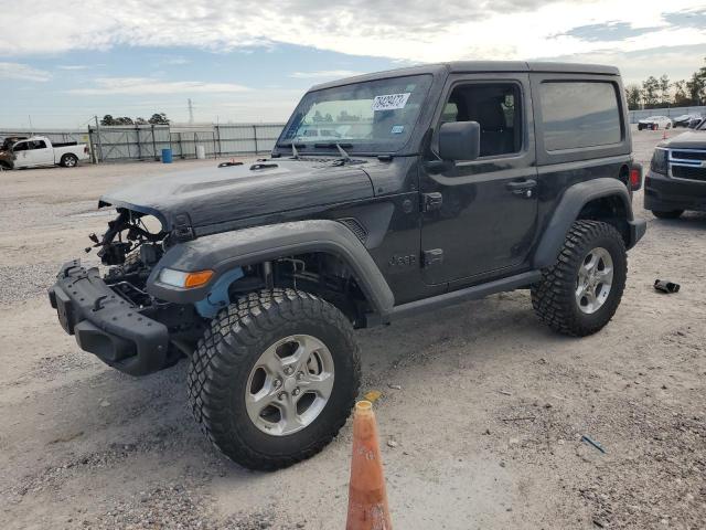 1C4HJXAG5MW660123 - 2021 JEEP WRANGLER SPORT BLACK photo 1