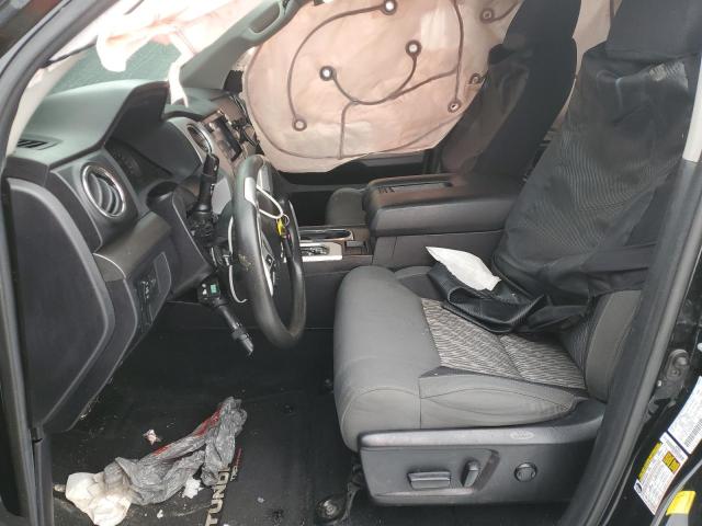 5TFUY5F10MX005736 - 2021 TOYOTA TUNDRA DOUBLE CAB SR/SR5 BLACK photo 7