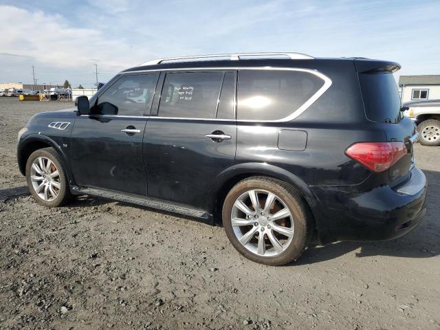 JN8AZ2NE6E9062875 - 2014 INFINITI QX80 BLACK photo 2