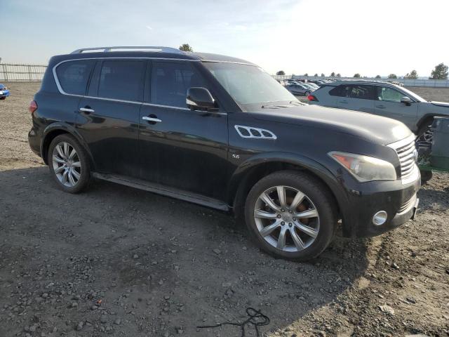 JN8AZ2NE6E9062875 - 2014 INFINITI QX80 BLACK photo 4