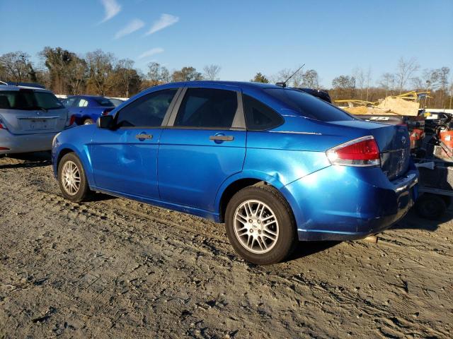 1FAHP3FN7AW253646 - 2010 FORD FOCUS SE BLUE photo 2