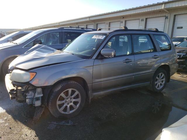 JF1SG656X6H729319 - 2006 SUBARU FORESTER 2.5X PREMIUM GRAY photo 1