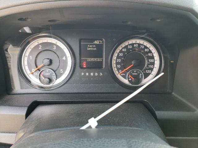 1C6RR7FM0JS303390 - 2018 RAM 1500 ST WHITE photo 9