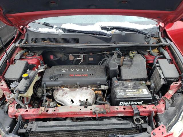 JTMBD33V886068934 - 2008 TOYOTA RAV4 RED photo 12