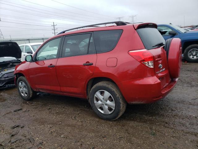 JTMBD33V886068934 - 2008 TOYOTA RAV4 RED photo 2