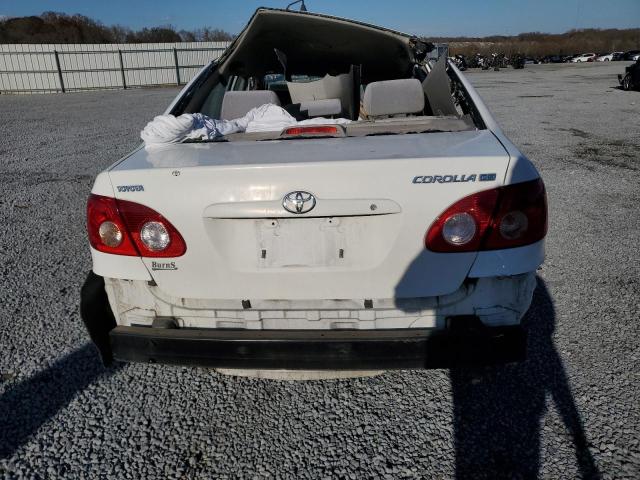 2T1BR32E05C454285 - 2005 TOYOTA COROLLA CE WHITE photo 6