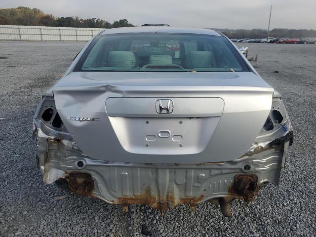 2HGFB2F50CH313408 - 2012 HONDA CIVIC LX SILVER photo 6