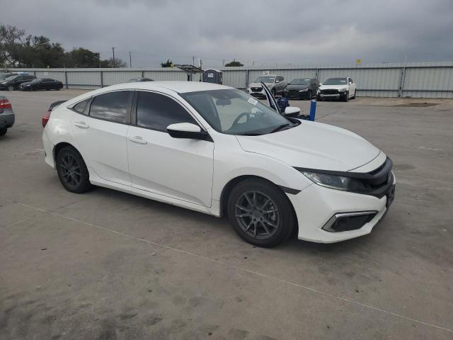 19XFC2F64KE030718 - 2019 HONDA CIVIC LX WHITE photo 4