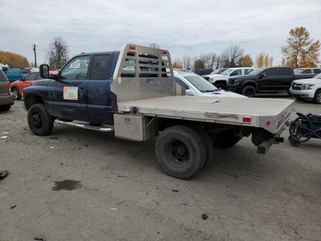 3B7MF33602M302728 - 2002 DODGE RAM 3500 BLUE photo 2