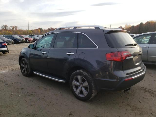 2HNYD2H38DH509735 - 2013 ACURA MDX TECHNOLOGY GRAY photo 2