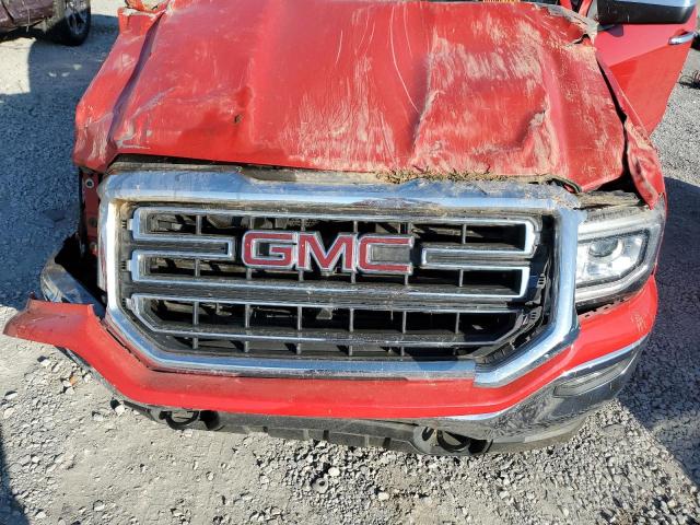 3GTU2MEC3JG614222 - 2018 GMC SIERRA K1500 SLE RED photo 11