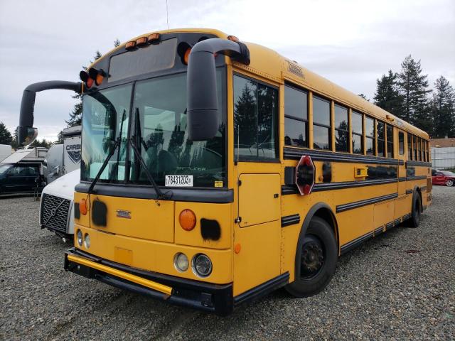 1T7YT4C2361165125 - 2006 THOMAS SCHOOL BUS ORANGE photo 2