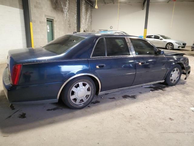 1G6KD54Y54U213473 - 2004 CADILLAC DEVILLE BLUE photo 3