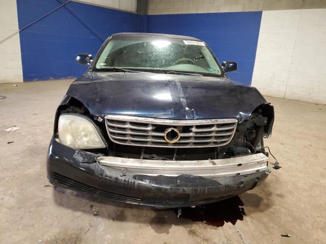 1G6KD54Y54U213473 - 2004 CADILLAC DEVILLE BLUE photo 5