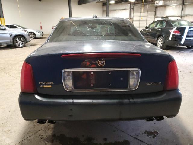 1G6KD54Y54U213473 - 2004 CADILLAC DEVILLE BLUE photo 6