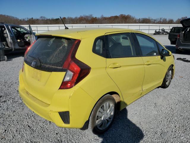 JHMGK5H56GX029590 - 2016 HONDA FIT LX YELLOW photo 3