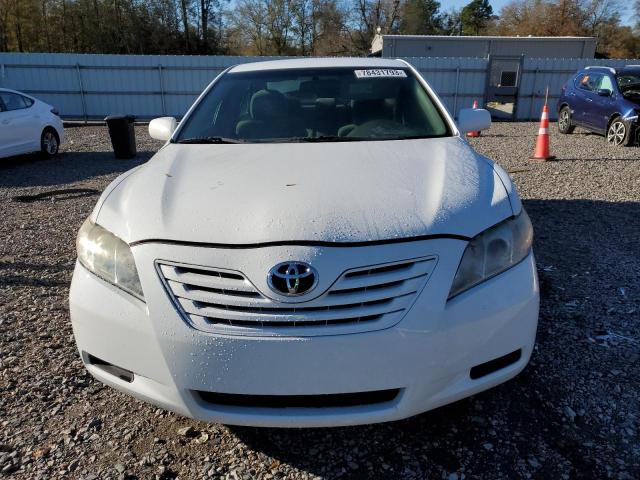 4T1BE46K99U799384 - 2009 TOYOTA CAMRY BASE WHITE photo 5