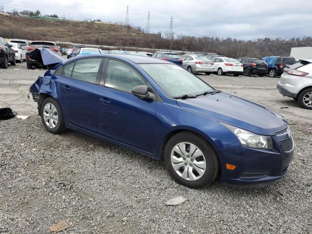 1G1PA5SG5D7170668 - 2013 CHEVROLET CRUZE LS BLUE photo 4