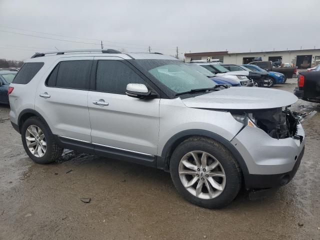 1FM5K8F82DGA83841 - 2013 FORD EXPLORER LIMITED SILVER photo 4