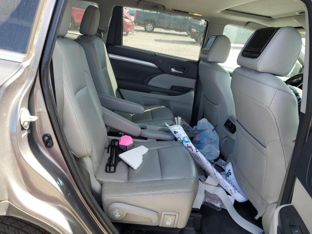 5TDKKRFH9ES020417 - 2014 TOYOTA HIGHLANDER XLE GRAY photo 11