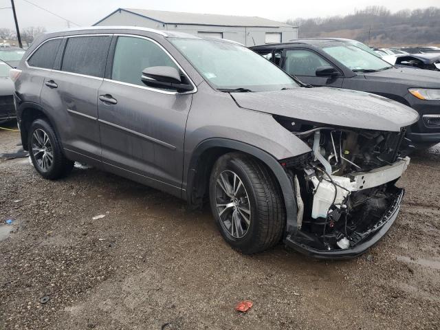 5TDJKRFH5GS251880 - 2016 TOYOTA HIGHLANDER XLE GRAY photo 4
