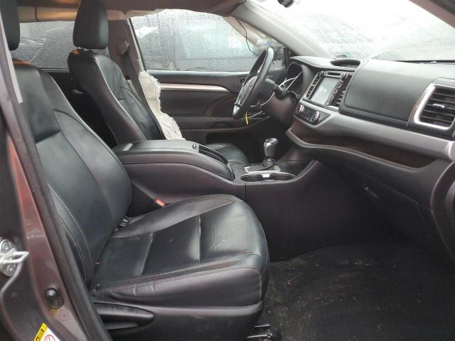 5TDJKRFH5GS251880 - 2016 TOYOTA HIGHLANDER XLE GRAY photo 7