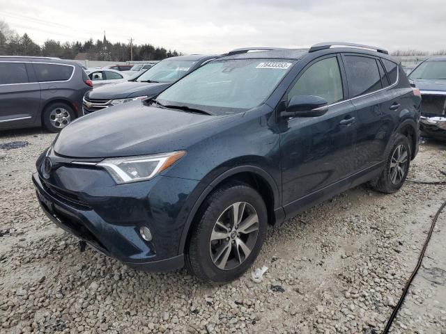 JTMRFREV0JJ204730 - 2018 TOYOTA RAV4 ADVENTURE BLUE photo 1