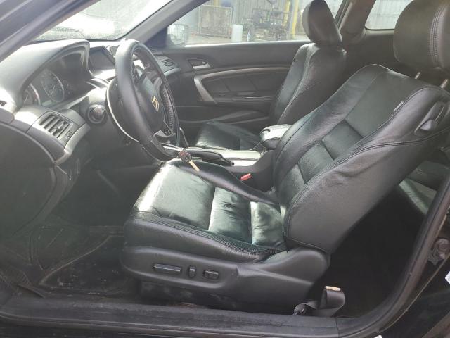 1HGCS12829A018119 - 2009 HONDA ACCORD EXL BLACK photo 7