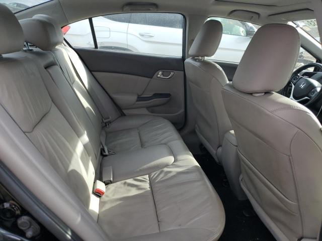 2HGFB2F95CH542198 - 2012 HONDA CIVIC EXL შავი ფოტო 10