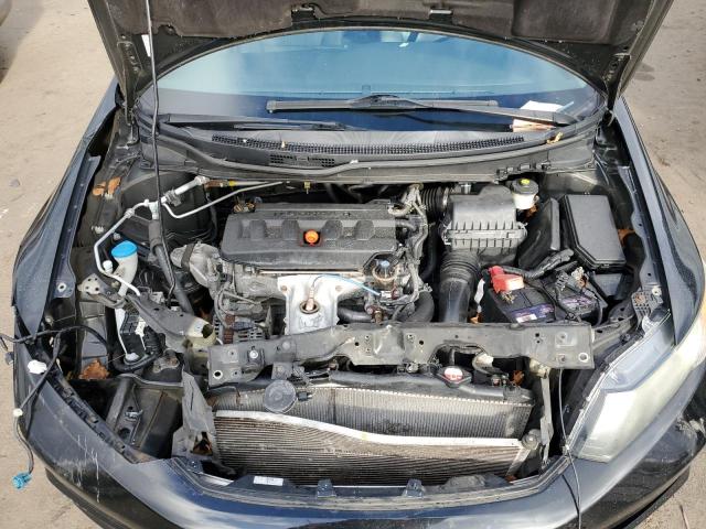 2HGFB2F95CH542198 - 2012 HONDA CIVIC EXL შავი ფოტო 11