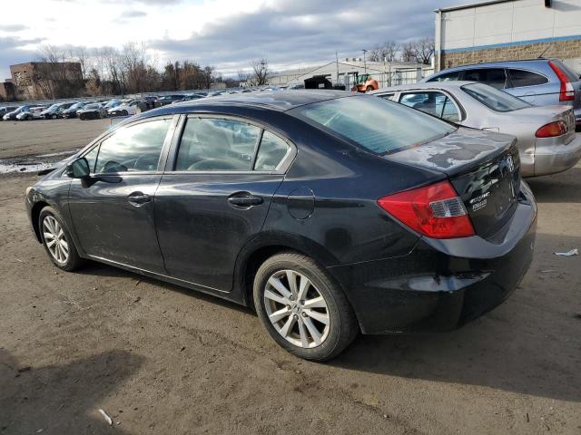 2HGFB2F95CH542198 - 2012 HONDA CIVIC EXL შავი ფოტო 2