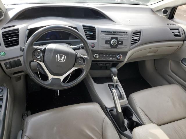 2HGFB2F95CH542198 - 2012 HONDA CIVIC EXL შავი ფოტო 8