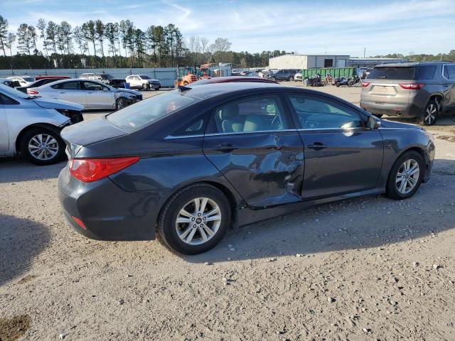 5NPEB4AC8EH833135 - 2014 HYUNDAI SONATA GLS GRAY photo 3