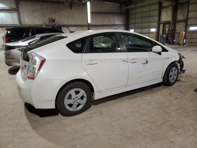 JTDKN3DU1B5286682 - 2011 TOYOTA PRIUS WHITE photo 3