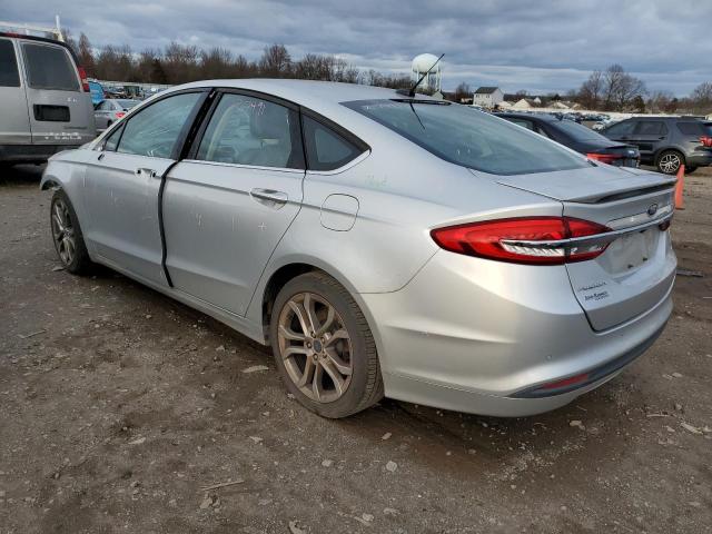 3FA6P0H76HR281164 - 2017 FORD FUSION SE SILVER photo 2