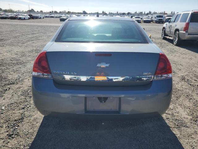 2G1WB58K681341063 - 2008 CHEVROLET IMPALA LS GRAY photo 6